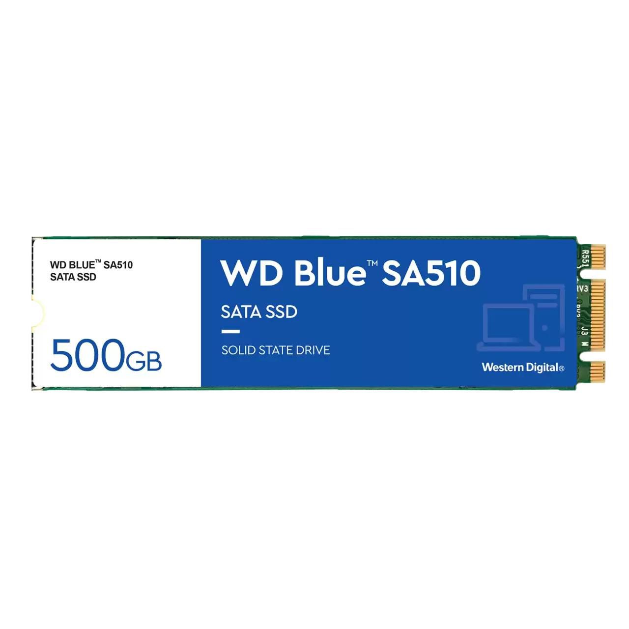 Western-Digital WDS500G3B0B W128201459 500GB BLUE SSD M.2 SA510 2280 