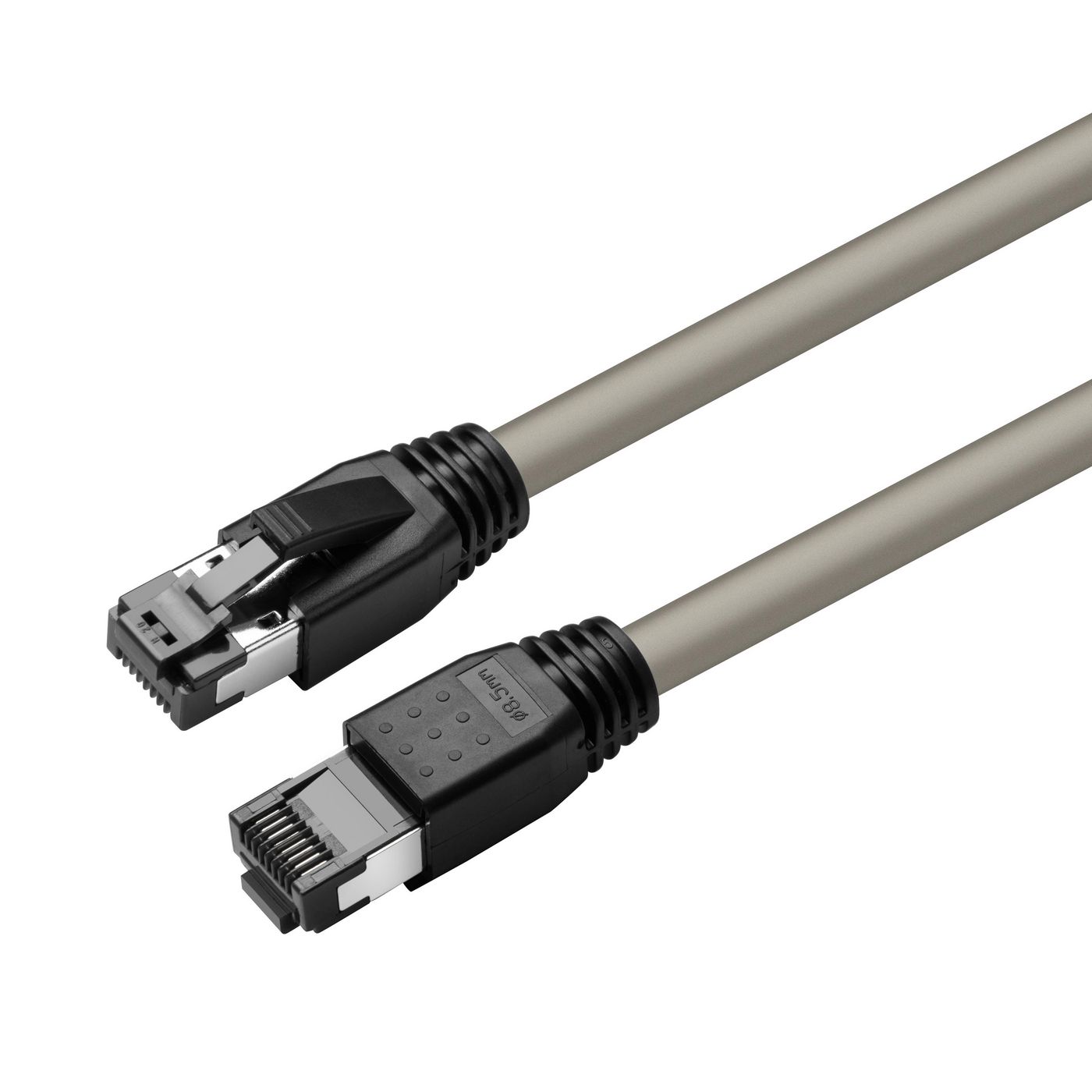 Patch Cable - Cat 8.1 - S/ftp -1m - Grey