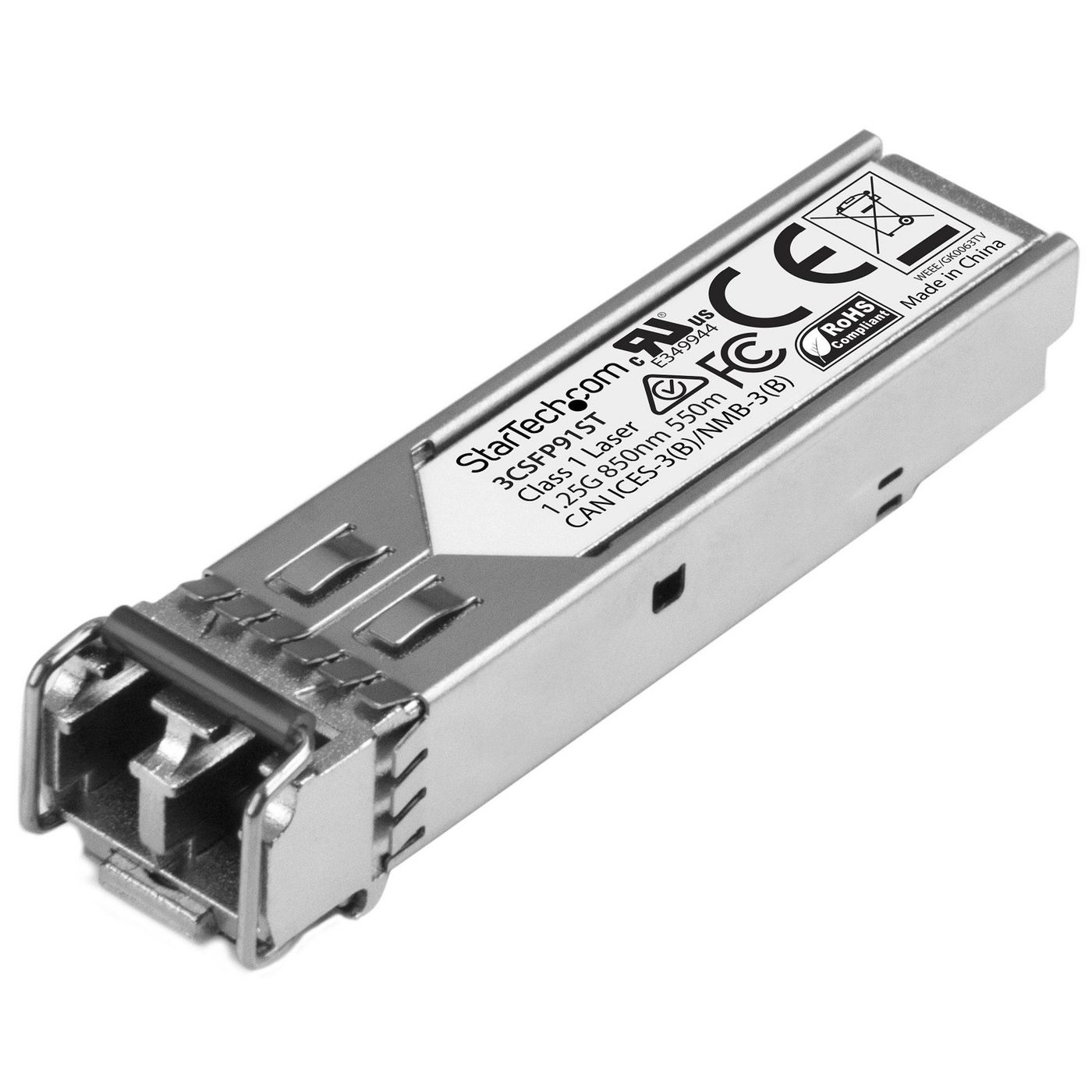 STARTECH.COM HP 3CSFP91 kompatibel SFP - Gigabit Fiber 1000Base-SX SFP Transceiver Module - MM LC -