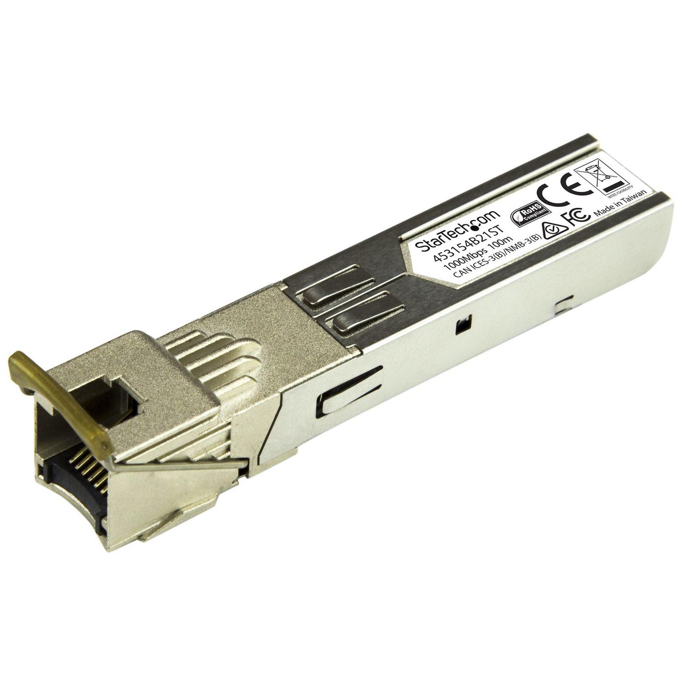 STARTECH.COM Giagbit Kupfer RJ45 SFP Transceiver Modul - HP 453154-B21 kompatibeles SFP - 1000Base-T