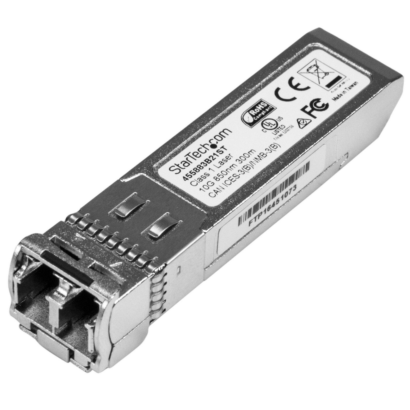 STARTECH.COM 10 Gigabit LWL SFP+ Transceiver Modul - HP 455883-B21 Kompatibel - MM LC mit DDM - 300m