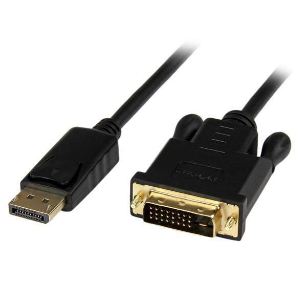 STARTECH.COM DisplayPort auf DVI Kabel 1,8m - Stecker/Stecker - DP zu DVI Adapter/ Koverter - 1920x1