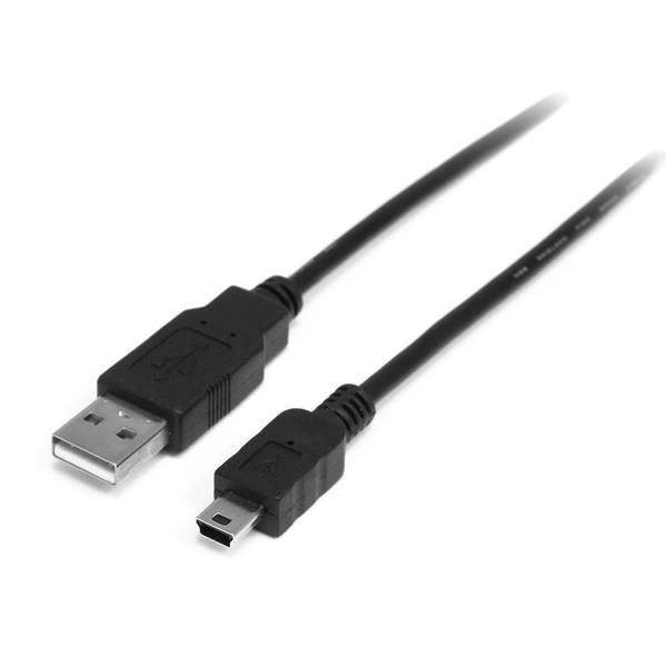STARTECH.COM 1 m Mini USB 2.0 Kabel - A auf Mini B ¿ Stecker/Stecker - USB Anschlusskabel