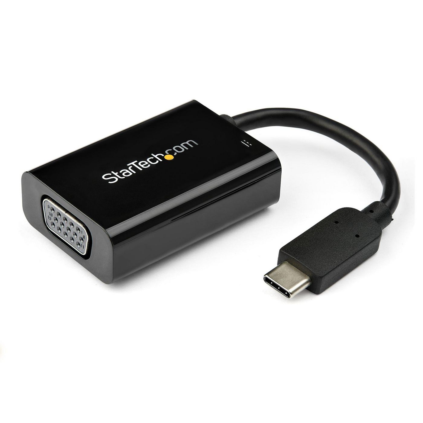 STARTECH.COM USB-C auf VGA Adapter mit USB Stromversorgung - USB Typ C zu VGA Konverter für Computer
