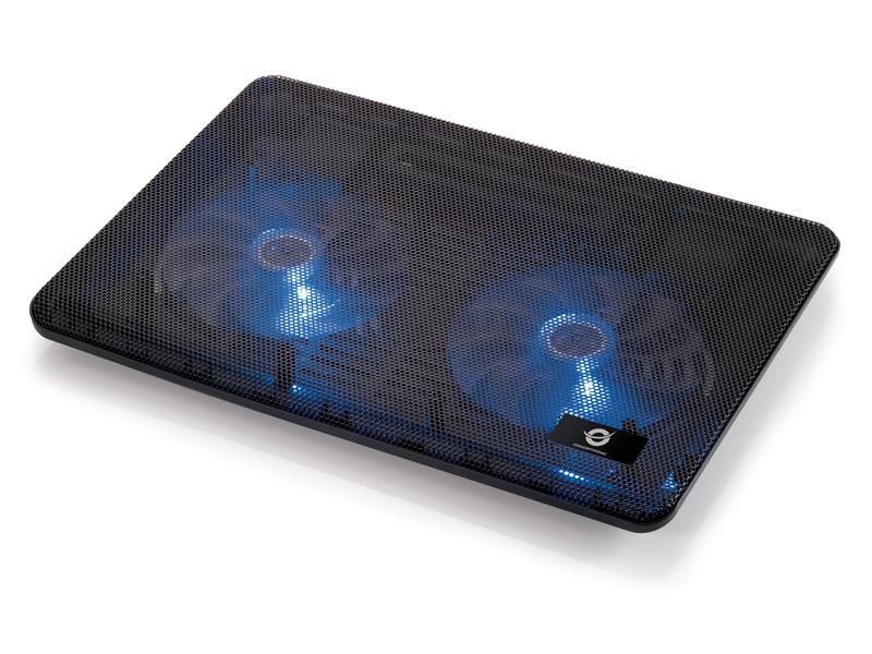 Conceptronic CNBCOOLPAD2F 2-Fan Notebook Cooling Pad 
