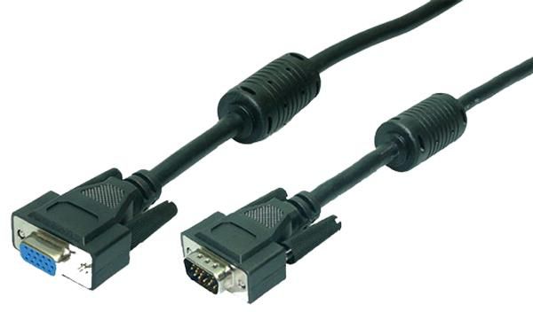 LogiLink CV0019 VGA Cable STBUblack 2x 