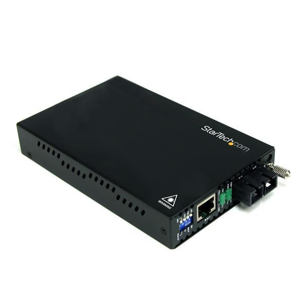 STARTECH.COM LWL / Glasfaser 10/100 Mbit/s Ethernet SC Medienkonverter 2 km - 100Base-FX Multimode