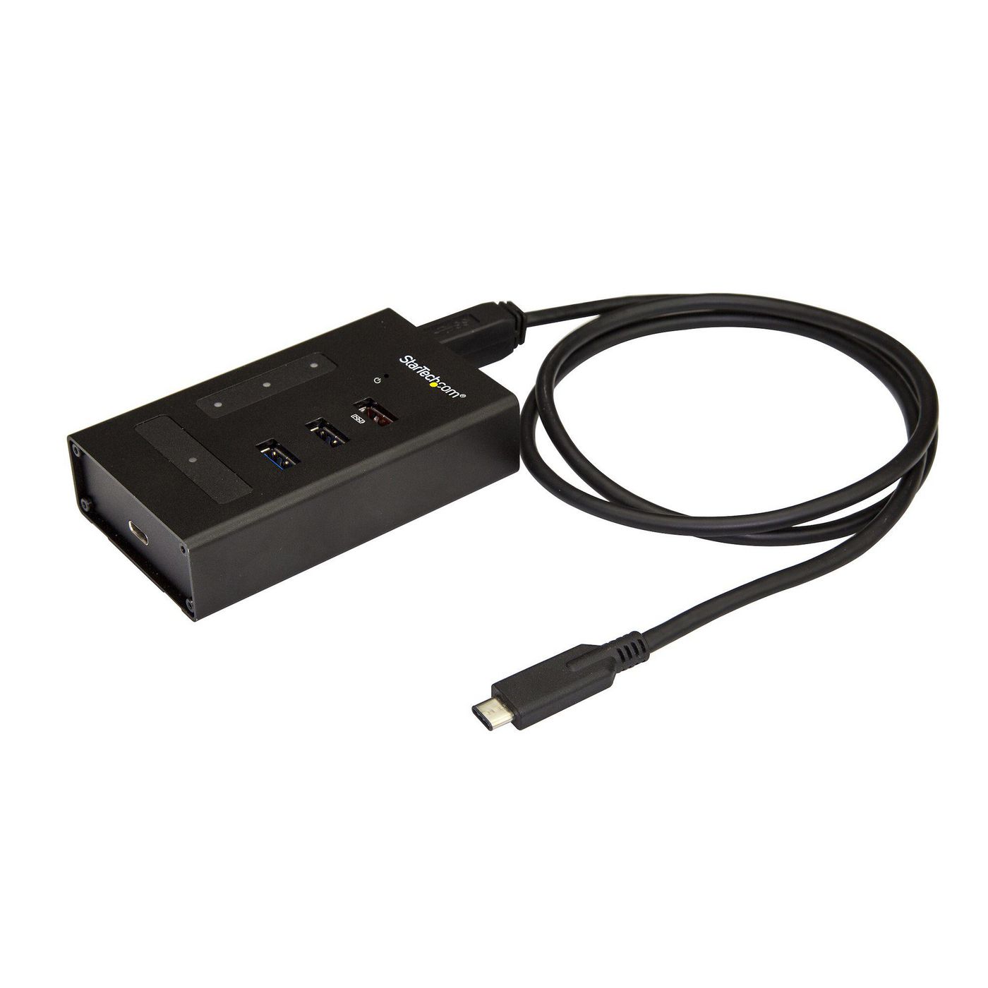 STARTECH.COM USB Hub 4 Port - Metall - USB-C zu 3x USB-A und 1x USB-C - USB 3.0 - Industrieller USB
