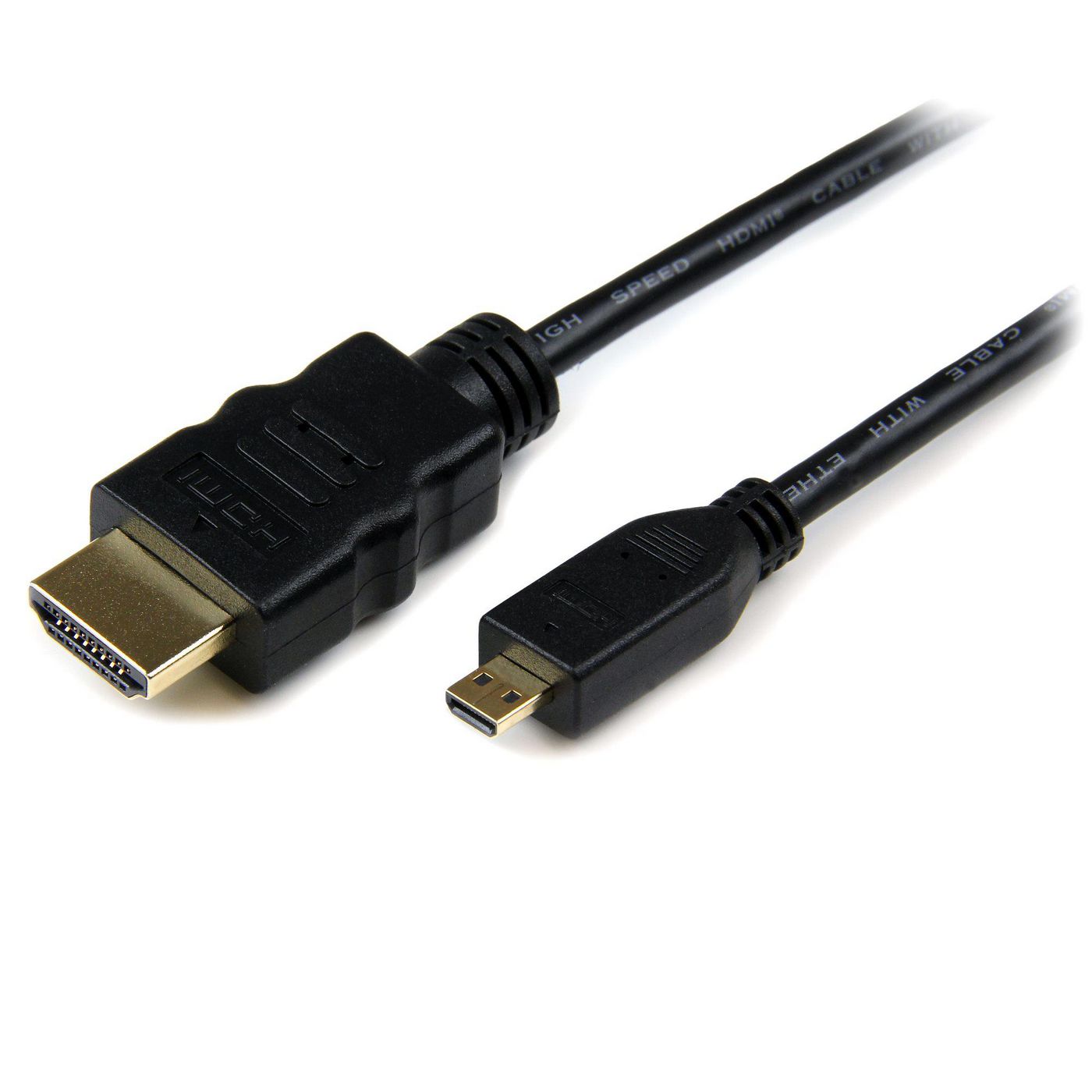 STARTECH.COM High-Speed-HDMI-Kabel mit Ethernet - HDMI a auf HDMI-Micro d 3m Adapterkabel (Stecker/S