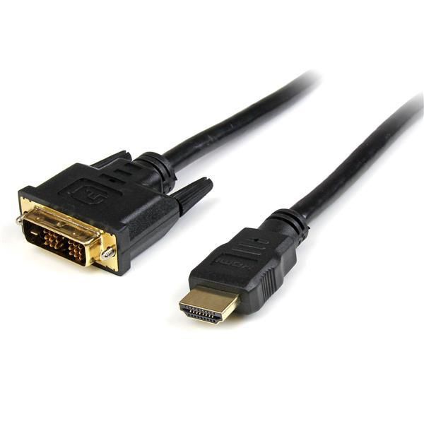 STARTECH.COM 50cm HDMI auf DVI-D Kabel - Stecker/Stecker - HDMI/DVI Adapterkabel / Adapter Kabel - S