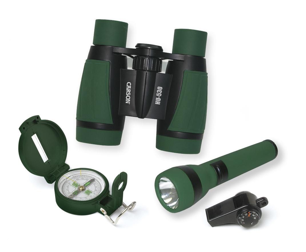Carson HU-401 W128896192 Adventurepak Binocular Green 