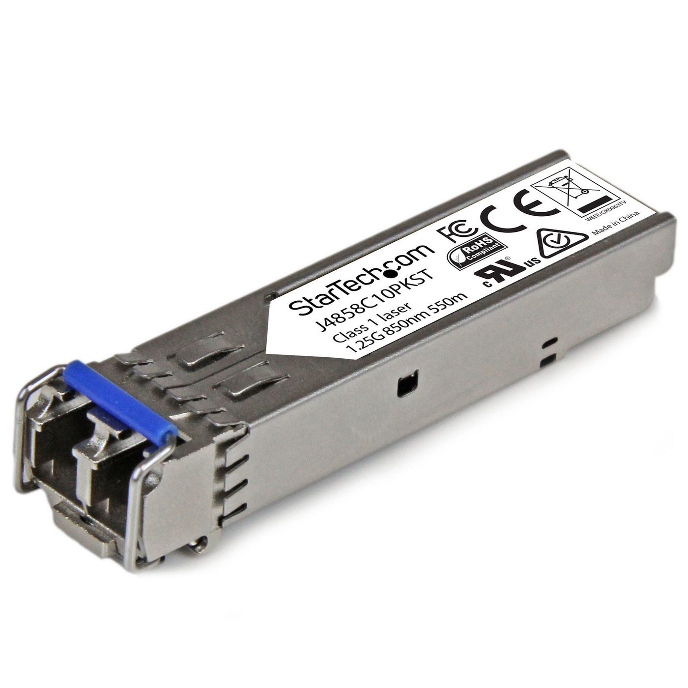 STARTECH.COM Gigabit LWL SFP Transceiver Modul - HP J4858C kompatibel - MM LC mit DDM - 550m - 1000B