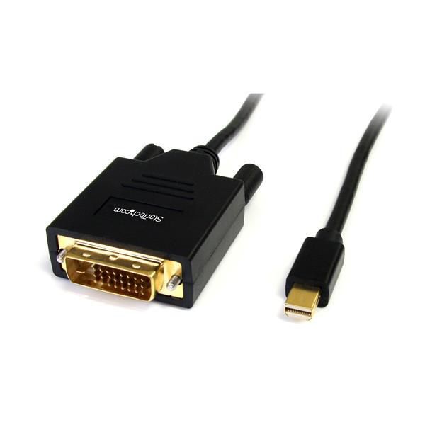 STARTECH.COM Mini DisplayPort auf DVI 1,8m Kabel - MD (Stecker) - DVI (Stecker) - Passiv Adapter - m