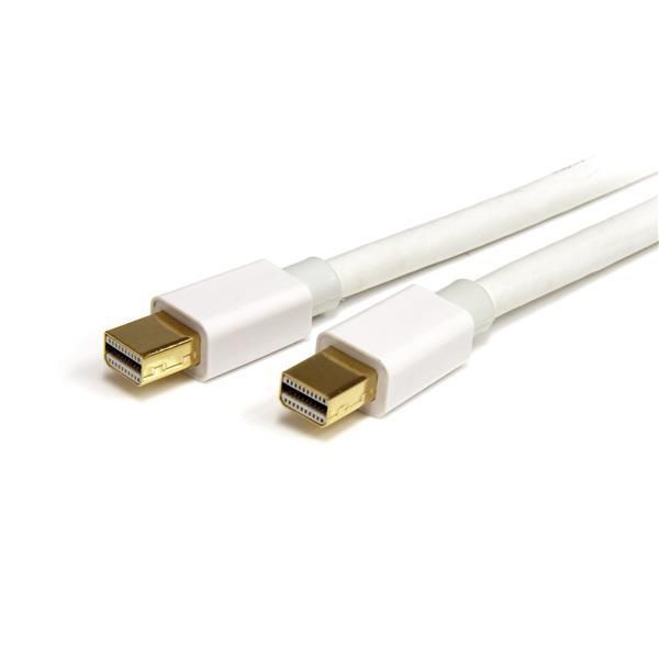STARTECH.COM Mini DisplayPort Kabel 3m  - mDP 1.2 Kabel 4K2K - St/St - Weiss