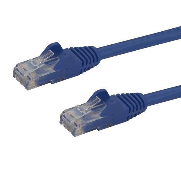 STARTECH.COM 50cm Cat6 Snagless Gigabit UTP Netzwerkkabel - Cat 6 RJ45 Netzwerkkabel mit Knickschutz