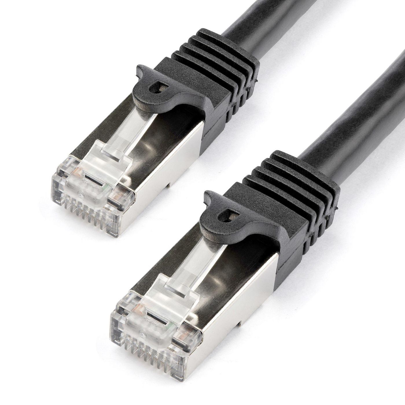 STARTECH.COM 1m Cat6 Netzwerkkabel - geschirmt (SFTP) Snagless Gigabit Patchkabel - Schwarz