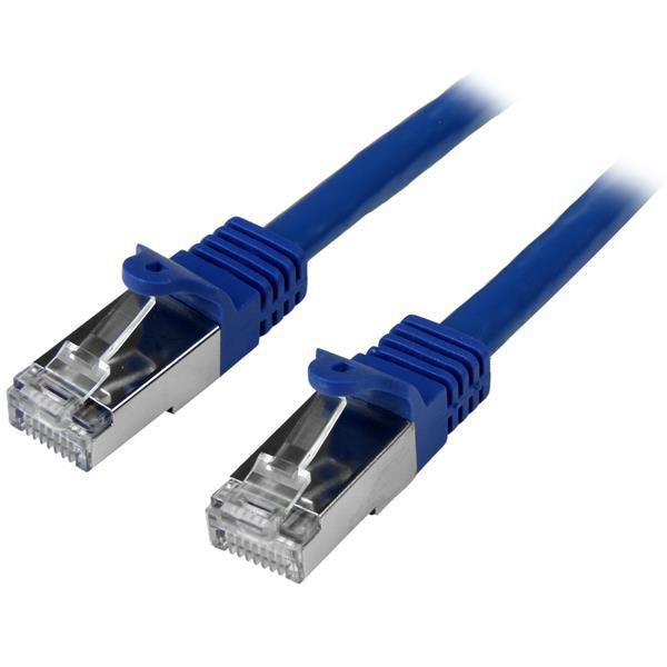 STARTECH.COM Cat6 Netzwerkkabel - geschirmtes (SFTP) Patchkabel - 1 m - Blau