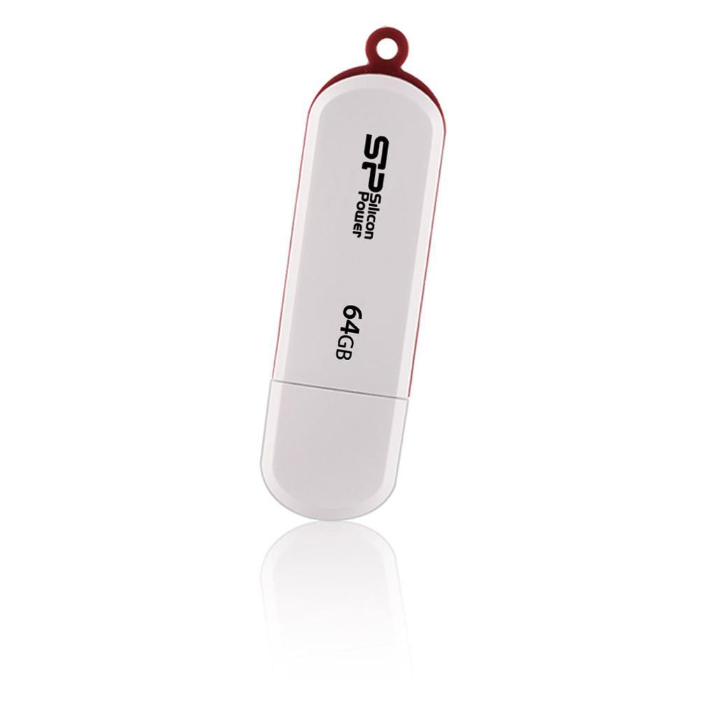 Silicon-Power SP064GBUF2320V1W USB-Stick 64GB 320 White USB2 