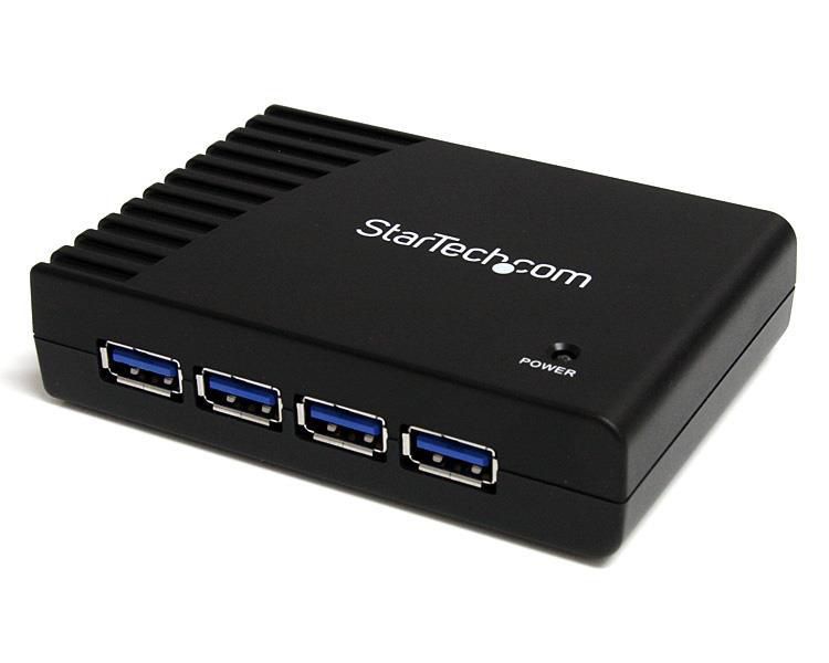 StarTechcom ST4300USB3EU 4 PORT SUPERSPEED USB 3.0 HUB 