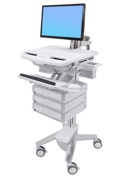 Ergotron SV43-1230-0 STYLEVIEW CART WITH LCD ARM 