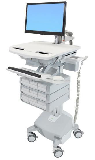 Ergotron SV44-1292-C STYLEVIEW CART WITH LCD ARM 