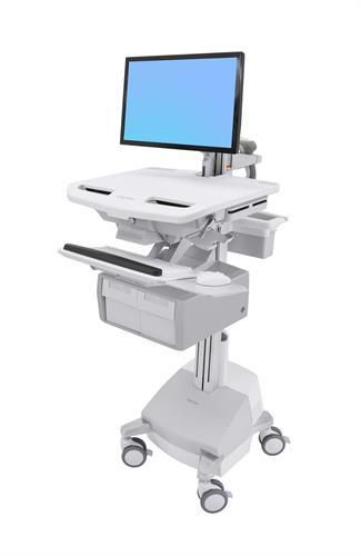 Ergotron SV44-12C1-2 STYLEVIEW CART WITH LCD ARM 