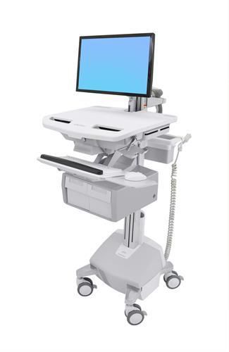 Ergotron SV44-12C2-2 STYLEVIEW CART WITH LCD ARM 