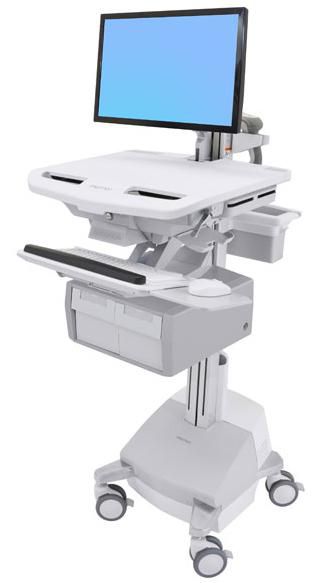 Ergotron SV44-12C1-C STYLEVIEW CART WITH LCD ARM 