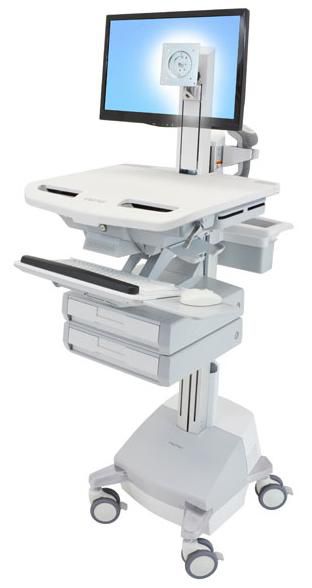Ergotron SV44-1321-C STYLEVIEW CART WITH LCD PIVOT 