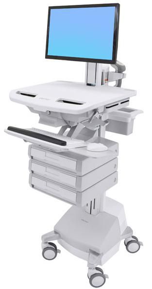 Ergotron SV44-1331-C STYLEVIEW CART WITH LCD PIVOT 