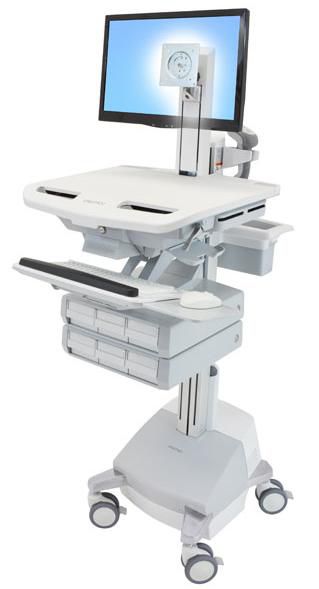 Ergotron SV44-1361-C STYLEVIEW CART WITH LCD PIVOT 
