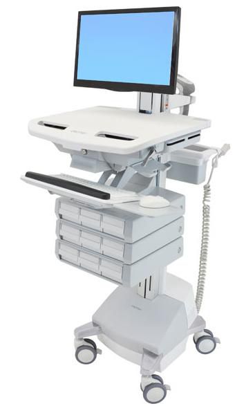 Ergotron SV44-1391-C STYLEVIEW CART WITH LCD PIVOT 