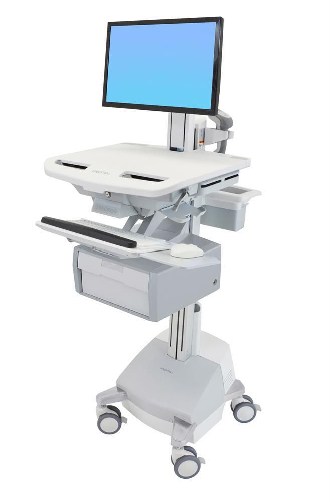 Ergotron SV44-13B1-2 STYLEVIEW CART WITH LCD PIVOT 