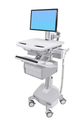 Ergotron SV44-13C2-2 STYLEVIEW CART WITH LCD PIVOT 