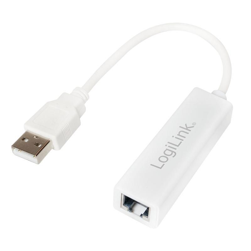 LogiLink UA0144B USB 2.0 to Fast Ethernet RJ45 