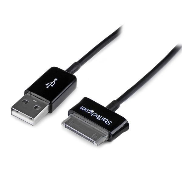 STARTECH.COM 3m Dock-Connector auf USB Kabel für Samsung Galaxy Tab - Lade- / Sync-Kabel - USB-Daten