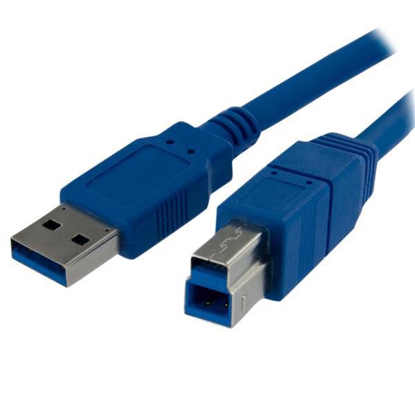 STARTECH.COM 1m SuperSpeed USB 3.0 A auf B Kabel - St/St - USB 3.0 Anschlusskabel