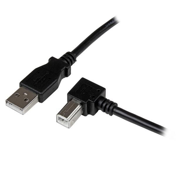 STARTECH.COM 1m USB 2.0 A auf B Kabel rechts gewinkelt - St/St - USB Druckerkabel