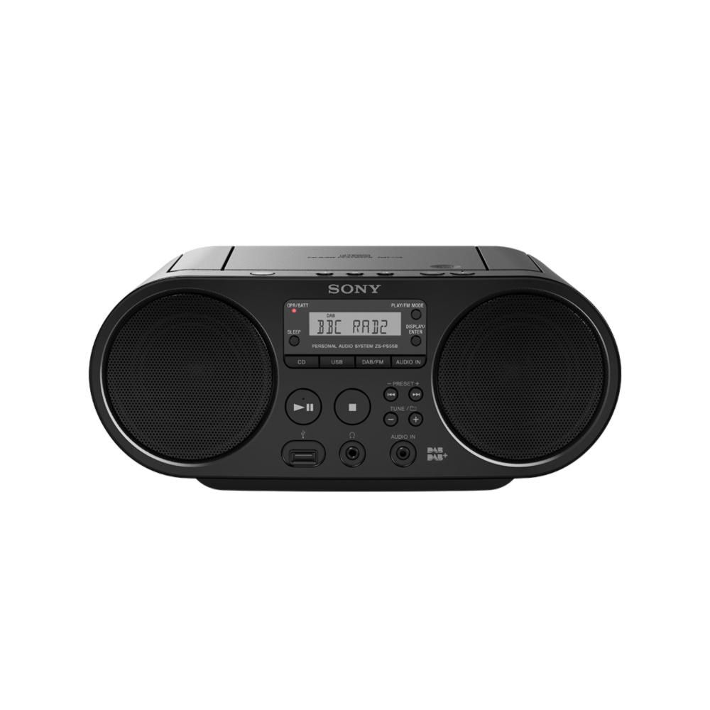 Sony ZSPS55B.CED CD BOOMBOX WITH DAB TWO 