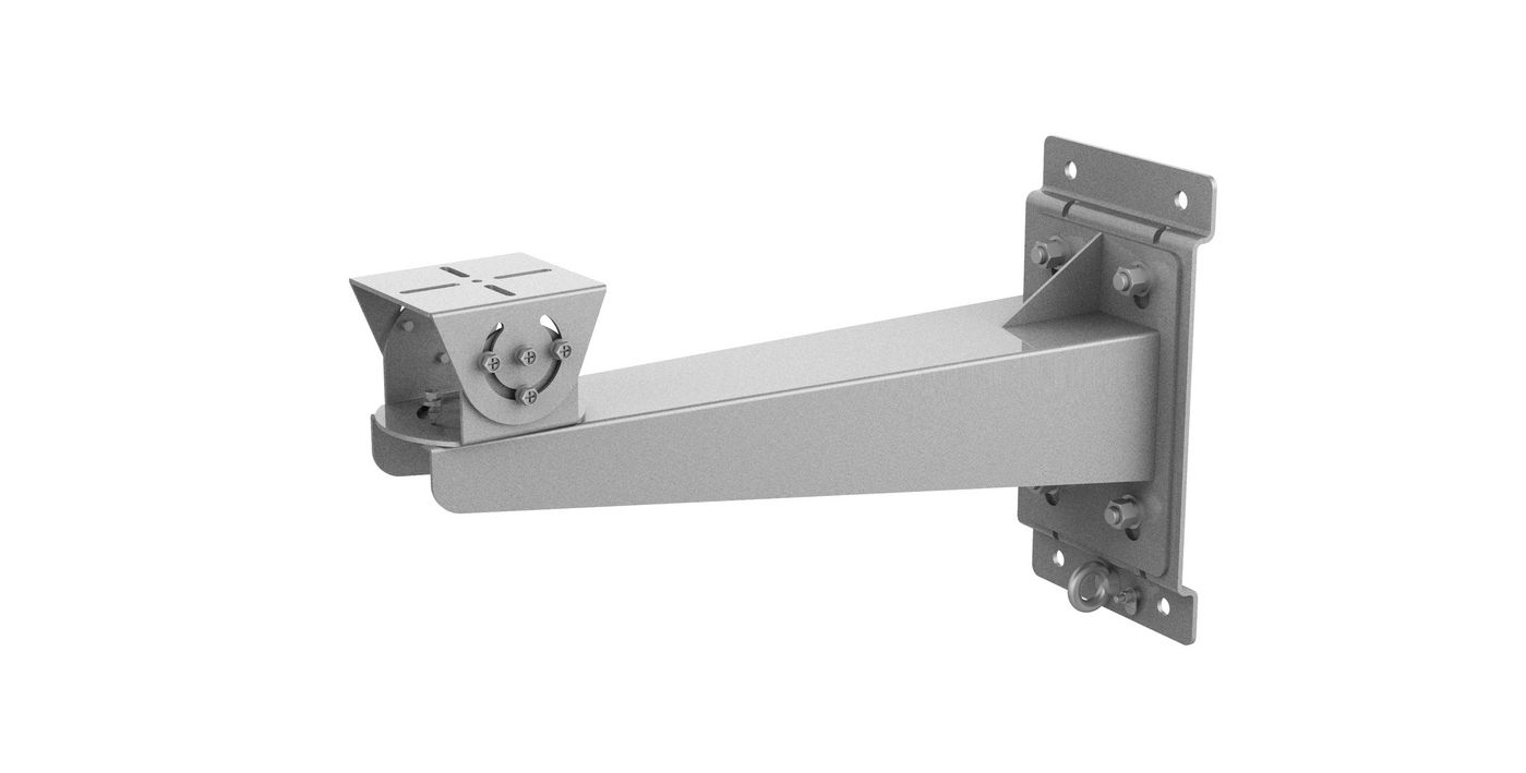 Vertical pole mount, white