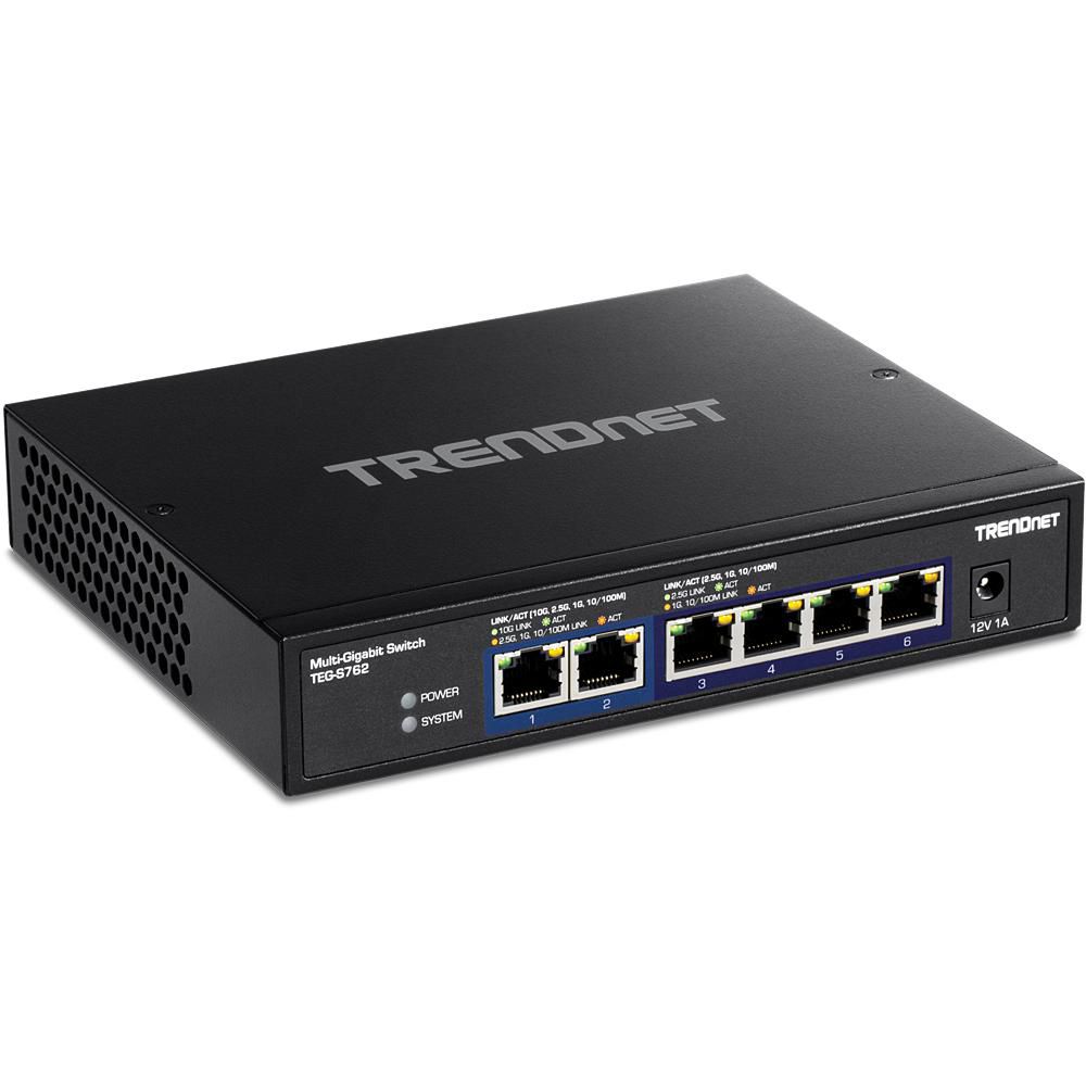 TRENDnet TEG-S762 W126278263 6-Port 10G Switch 