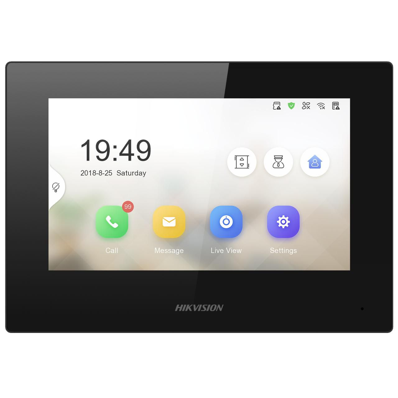 7 inch touch IP indoor station
