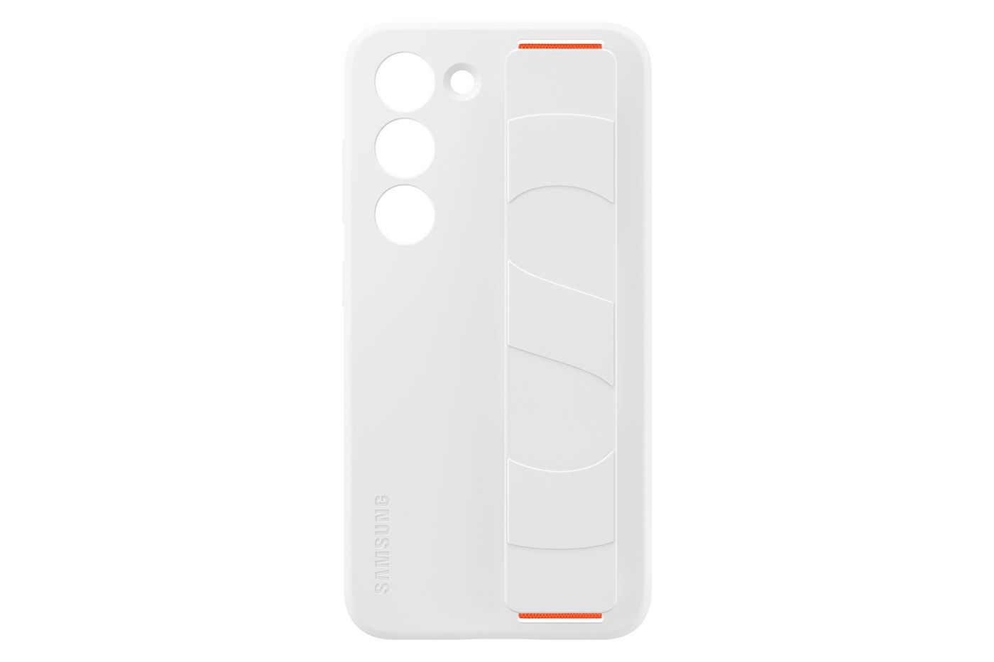 Samsung Silicone Grip Cover For Samsung Galaxy S23 - White