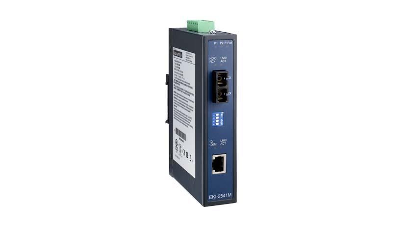 Advantech EKI-2541M-BE W128228522 Ethernet to Multi mode Fiber 