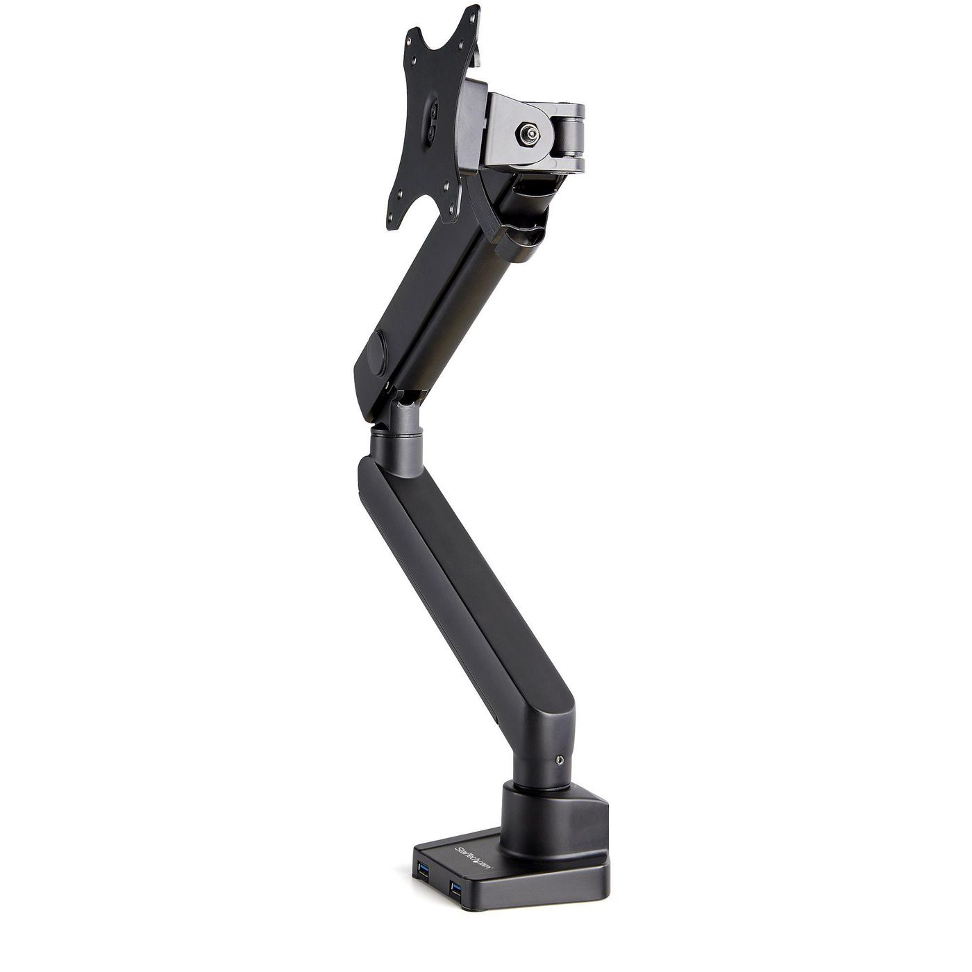 STARTECH.COM Desk Mount Monitor Arm with 2x USB 3.0 ports - Slim Full Motion Single Monitor VESA Mou