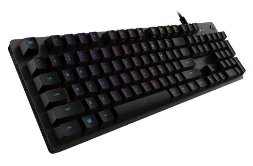 Logitech G G512 Carbon, GX Red tastiera USB US International Carbonio (Logitech Gaming G512 - Tastiera - retrolilluminato - USB