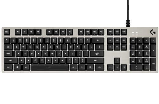 LOGITECH G413 Mechanical Gaming Keyboard Silver, FR-Layout