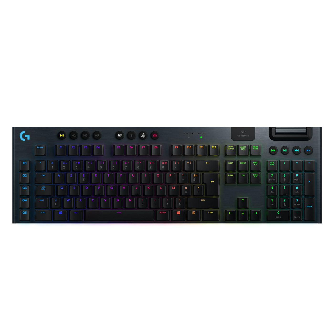 LOGITECH G915 LS Wlss RGB Mech Game KYBD CARB FRA