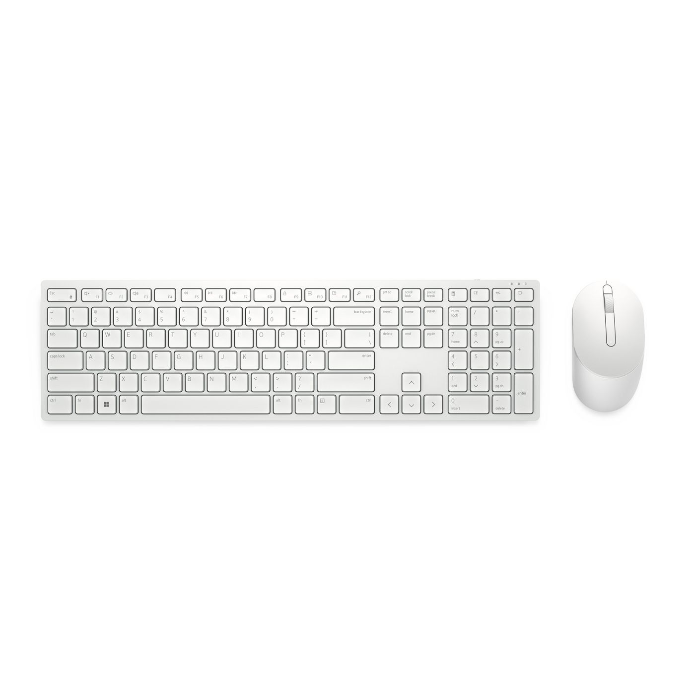 Km5221W-Wh Keyboard Mouse