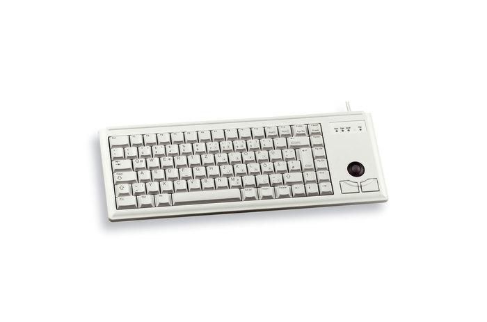 CHERRY G84-4400LUBFR-0 USB + Trackball Tastatur hell grau (FR)